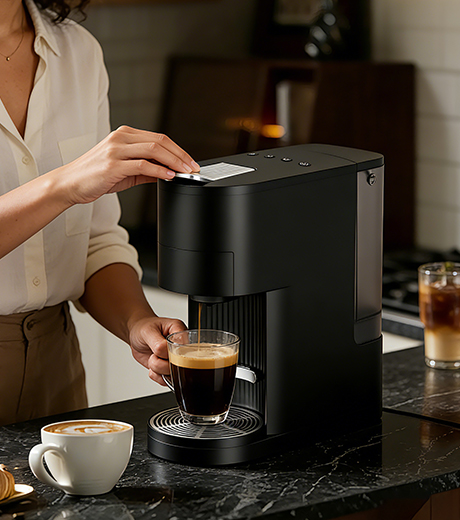 Multi functional capsule coffee machine CM-AC01